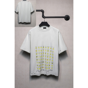 T-shirts imprimés style BAL <span class=keywords><strong>PARIS</strong></span> pour hommes, édition correcte, qualité supérieure, 100 % coton, manches courtes, unisexe, T-shirt de luxe, été 2026 - Product Image 5