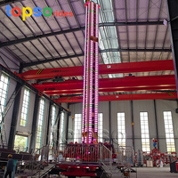 Nouvelle Tour Pliante Rotative Portable pour Jeux Familiaux sur Remorque pour Fêtes Foraines et Aires de Jeux