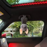 Poupée en peluche fantaisie réaliste style influenceur, motif chauve-souris et visage de cochon, pendentif de voiture, décoration de chambre, jouets en gros 30/45cm, 14 ans