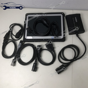 For Doosan Diagnostic Tool Excavator Forklift Engine Fault Detector Interface DDT SCR DPF DCU ECU Scanner and cf33Tablet - Product Image 4
