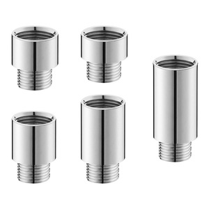 All Copper Extension Connector 20mm Internal External Threaded <b>Adapter</b> <b>Plug</b> In Connection Thickened - Product Image 4