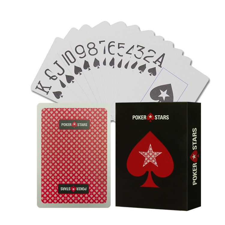 Карточки игральные черные с обеих сторон и импортный ПВХ