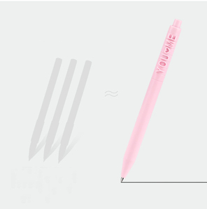 Macaron 0.5mm encre noire stylos à <span class=keywords><strong>bille</strong></span> école lettre Puzzle <span class=keywords><strong>lot</strong></span> <span class=keywords><strong>de</strong></span> papeterie fournitures <span class=keywords><strong>de</strong></span> bureau en plastique - Product Image 4