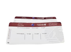 소스 공장 사용자 정의 저렴한 티켓 항공편 오프셋 종이 맞춤형 라벨 코팅지 - Product Image 5