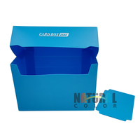 Carte colorée durable jeu magique Tarot 200 + carte protéger sérigraphie PP plastique Photocard titulaire Deck Box