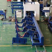 Mesin Pemotong Pipa Otomatis CNC Laser Fiber LeadHan Teknologi Digital AI Cypcut untuk Pipa Baja Logam Kuningan Baru Water BMP/PLT DWG