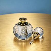 Botol Parfum Vintage Berbentuk Hati dengan Desain Bunga Berhiaskan Rhinestone untuk Dispenser Parfum