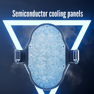X53 Portable <b>Magnetic</b> Semiconductor Phone Cooler Gaming Fan for Mobile With Built in Battery Gaming Cooler Fan - Product Image 3