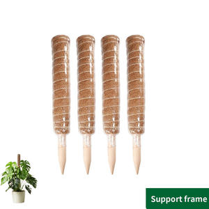 Supports décoratifs de plantes en fibre de coco pour le jardinage domestique - Product Image 5