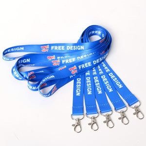 Lanière personnalisée en polyester de haute qualité avec clip métallique, logo personnalisé en gros à prix abordable - Product Image 1