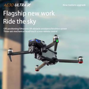 AE30 Professional 4K GPS FPV <b>Drone</b> 3-Axis Gimbal Camera Remote Screen Obstacle Avoidance Long Distance (10km) Image <b>Outdoor</b> Use - Product Image 6