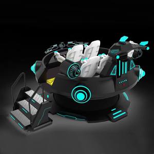 Tout-en-un 9d Theater Vr 5 personnes 7d Flying Vr Cinema Screen Théâtres volants virtuels ou simulateurs dynamiques Dome Cinema - Product Image 3