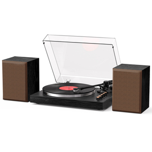 AUDMIC Platine DLB-003 Tourne-disque Vintage Audio Technica Vinyle Bluetooth Cartouche Électrique <span class=keywords><strong>Phono</strong></span> Préampli Enregistrement Externe - Product Image 3