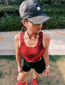 Blusa Corta de Punto para Mujer, Holgada, para Correr, Yoga, Top Deportivo, Transpirable, de Secado Rápido, Color Personalizable, para Maratón - Product Image 3