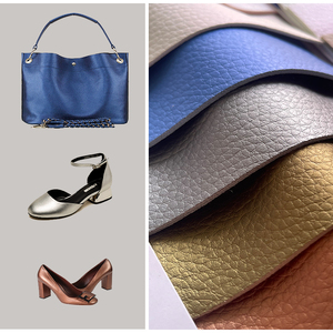 1.5mm <strong>Thickness</strong> <strong>PU</strong> Artificial <strong>Leather</strong> with Pearl Lychee Pattern for Outdoor Shoes and Bags Synthetic <strong>Leather</strong> - Product Image 5