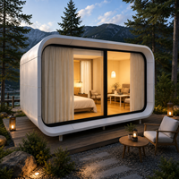 Nouvelle Villa Préfabriquée Pliable de 20 et 40 pieds, Modulaire, Respirante, Design Moderne, Maison Conteneur à Vendre