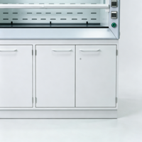 Hotte de laboratoire tout acier avec système d'air frais pour une évacuation contrôlée et une ventilation plus sûre des laboratoires chimiques