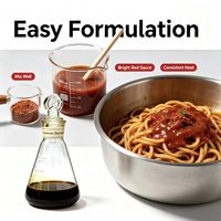Extrait d'herbes aromatiques saveur nouilles épicées coréennes, oléorésine de capsicum liquide, capsaïcine à forte piquanteur pour sauce nouilles épicées en bouteille