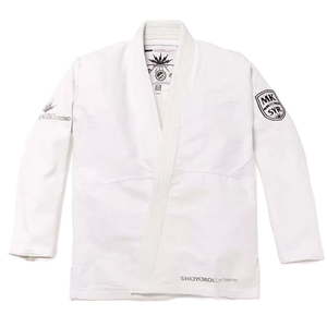 จียูจุสึเครื่องแบบคาราเต้ผ้าฝ้าย BJJ GIS สำหรับฝึกซ้อมดีไซน์ใหม่ทำในศิลปะการต่อสู้แบบยูโดโลโก้ตามสั่ง2024 - Product Image 1