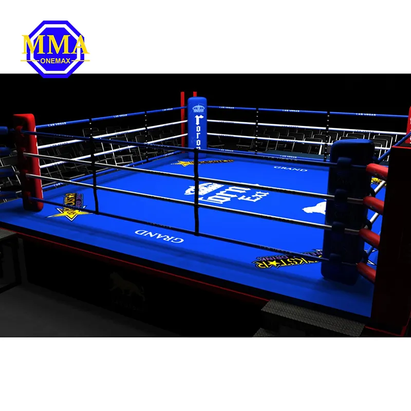 MMA ONEMAX 전문 권투 링 mma 레슬링 권투 링 바닥 소재 pvc 7m * 7m * 1m 권투 링