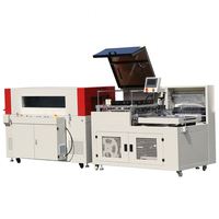 Machine de rétraction thermique entièrement automatique, ligne d'emballage par rétraction thermique pour boîte cosmétique, coffret cadeau de thé, emballage de carton, ligne alimentaire