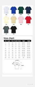 Custom Logo Heavy <b>Weight</b> Tshirts Tee Shirt 100% Cotton Plus Size Men's T-shirt 220GSM Cotton Oversized <b>Blank</b> T Shirts - Product Image 6