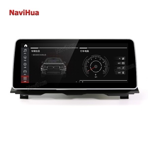 Navihua 12.3 Inch Android Car Multimedia DVD Player Touch Screen Auto Radio <b>Stereo</b> GPS Navigation for BMW 5 Series CIC NBT - Product Image 1
