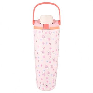 Spot Owala Portable 30Oz Fruit <b>Cup</b> <b>Large</b> Capacity Double Drink Sports Kettle 304 Stainless Steel Thermos Customizable Vacuum - Product Image 2