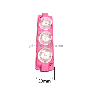 ขายส่งความสว่างสูงโมดูล <span class=keywords><strong>LED</strong></span> SMD3030 75*20 มม.DC12V 24V 3Led/ชิ้น 3030 SMD พร้อมเลนส์ฉีด Backlight <span class=keywords><strong>LED</strong></span> โมดูล - Product Image 4