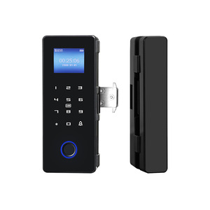 Dyep Smart Fingerprint Lock 618 Glass Door Password Card Swipe Modern Simple Design - Product Image 1