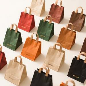 KUAIMA, prix bas, sac en papier d'emballage de luxe personnalisé imprimé en usine, sac en papier cadeau avec votre propre logo - Product Image 3