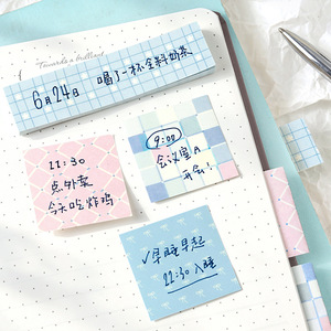 Feuille d'autocollants Macaron Pastel à pois et à carreaux, motifs variés, multi-tailles, pour journal, <span class=keywords><strong>collage</strong></span> et décoration, style esthétique Ins - Product Image 4