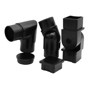 מעקה מעקה עליון אביזרים רכבת מתכווננת פינה נירוסטה התאמת מעקה - Product Image 6