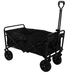 Chariot de festival pliable <span class=keywords><strong>avec</strong></span> roues et poignée télescopique pour le jardinage et le camping - Product Image 5