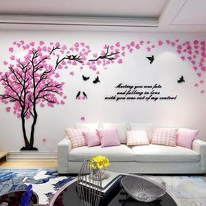 <span class=keywords><strong>Adesivi</strong></span> Murali 3D in Acrilico, Decorazioni <span class=keywords><strong>per</strong></span> la Casa, <span class=keywords><strong>Adesivi</strong></span> Creativi <span class=keywords><strong>per</strong></span> <span class=keywords><strong>Pareti</strong></span>, Albero degli Innamorati <span class=keywords><strong>per</strong></span> Soggiorno - Product Image 5