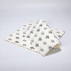 Papier d'emballage alimentaire pour sandwichs, résistant à la graisse, imprimé sur mesure, pour restaurant, hamburger - Product Image 3