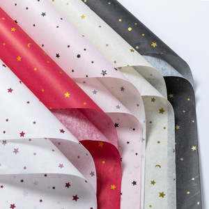 Papel de Seda para Envolver Camisetas, Papel de Regalo Navideño, Impresión a Doble Cara, Impermeable, Papel de Arte Virgen Reciclable para Vestidos - Product Image 3