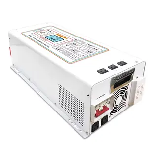 Anma gücü 7000W tepe gücü 21000W 24V 48V 60V 72V 220V UPS pili düşük frekans saf sinüs dalga invertör