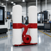Nouveau dépoussiéreur industriel à double tube KZ-298 pour machine à fabriquer des chaussures, haute qualité, prix moins cher, Kezhi