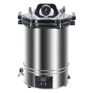 Autoclave Ospedaliera per Strumenti Veterinari, Sterilizzatore a Vapore Digitale con Controllo Temporizzato della Temperatura, Substrato per Funghi Prodotto - Product Image 1