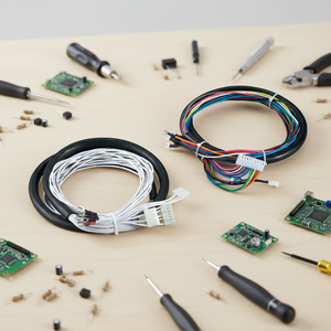 STAR定制工业机柜控制线束，铜芯PTFE/尼龙绝缘，IP65防护等级-100/120/150/200/250/300mm - Product Image 1