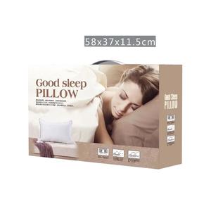 Caja de embalaje de almohada de espuma viscoelástica de papel de cartón corrugado liso plano personalizado - Product Image 2