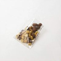 Emballage cadeau pour bonbons, emballage à pain, cristal transparent, plat, cellophane, 50 pièces