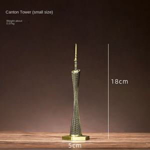 Nordique fer repère bâtiment modèle décor à la maison métal artisanat pour salon entrée bureau décoration - Product Image 6