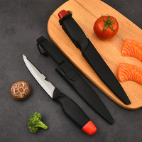 Couteau de boucher et de poisson multi-usage en acier inoxydable à lame tranchante pour l'extérieur, équipement de pêche, vente en gros du fabricant, fabriqué en Chine