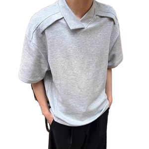 230G Cotton <b>T</b> <b>Shirts</b> Heavyweight Cotton Short Sleeve Drop Shoulder Style Breathable Casual Summer Custom Logo In Stock Low MOQ - Product Image 1
