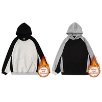 Haute qualité 100% coton 420 grammes unisexe sweat à capuche surdimensionné français éponge sweat imprimé réfléchissant Streetwear français hiver