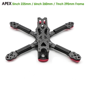 Châssis de quadricoptère en fibre de carbone de 3/4/5/6/<span class=keywords><strong>7</strong></span>/8/9 pouces pour drone de course FPV RC <span class=keywords><strong>APEX</strong></span> 5 6 <span class=keywords><strong>7</strong></span> 8 9 pouces / HD / DC O3 / DC HD - Product Image 2