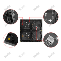 Módulo de Pantalla LED Interior P4 de 256*256 mm, Panel de Pantalla LED a Todo Color, IP65 Resistente al Agua, 2 Años de Garantía, para Video Wall Publicitario