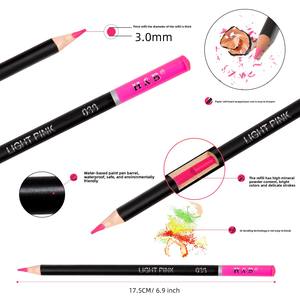 Lápices de Colores <span class=keywords><strong>a</strong></span> Base de Aceite, 24 Colores, Juego en Caja de Hierro, Colores Surtidos, Materiales de <span class=keywords><strong>Dibujo</strong></span> Artístico, Venta Directa de Fábrica Transfronteriza - Product Image 4